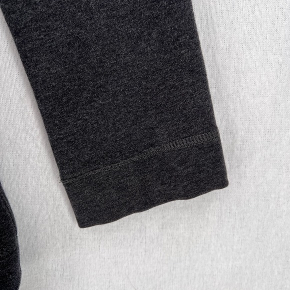 LULULEMON Savasana Wrap Cardigan Women 4 Gray Heather Charcoal Black Long Sleeve - Picture 13 of 16